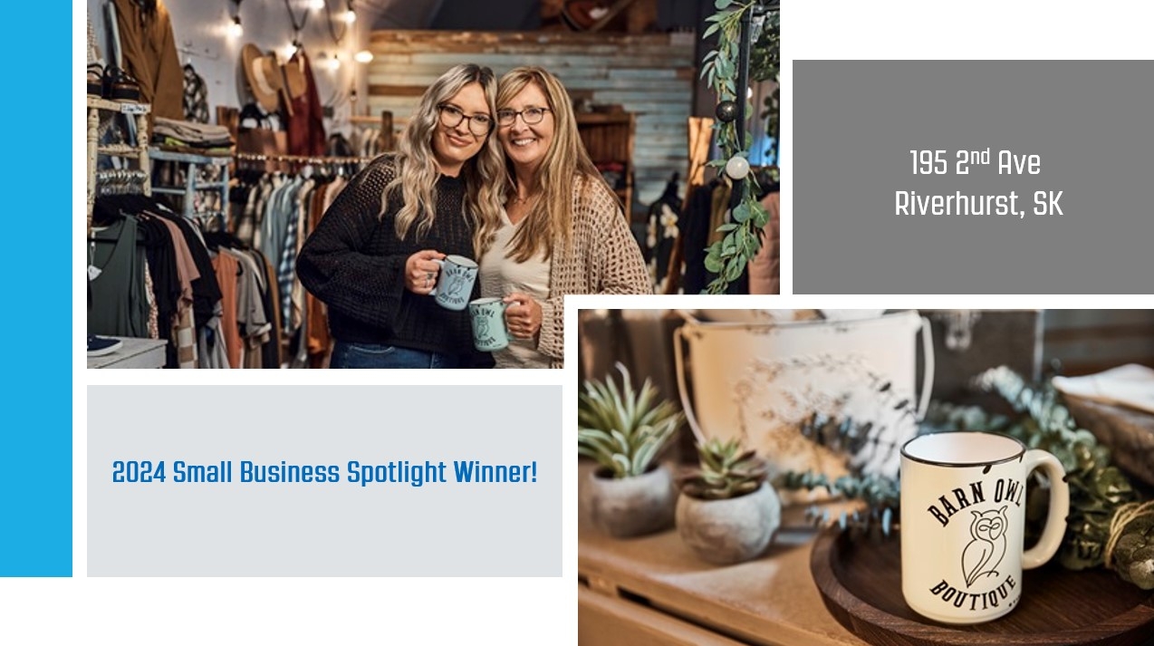 photos of Terry and Danielle and their wares in their store